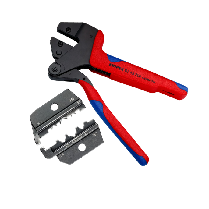 Knipex Presszange mit H4 Einsatz