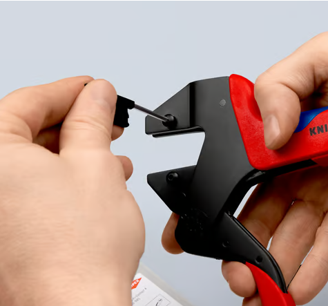 Knipex Presszange mit H4 Einsatz
